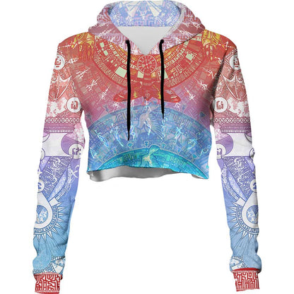 Crop Hoodie XS / Light Alchemy Crop Hoodie ALCHEMY-LIGHT_222A_XS