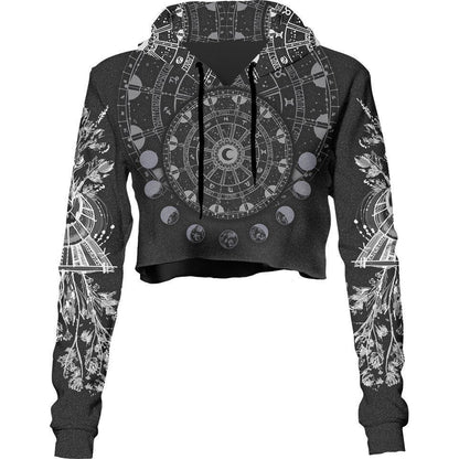 Crop Hoodie XS Moon Magic Crop Hoodie MOON_222A_XS