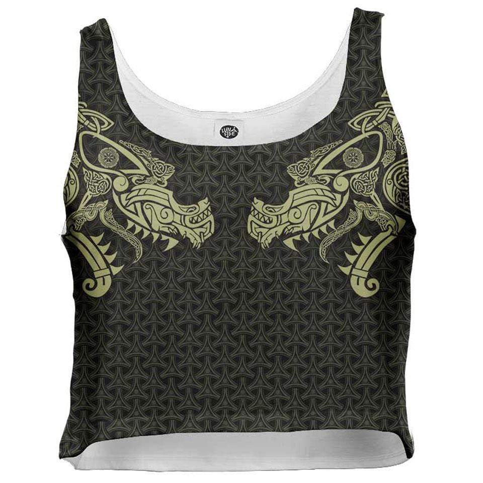 Crop Top S / Original Ragnarök Crop Top VIKING_WOMENS-CROP-TANK_SM