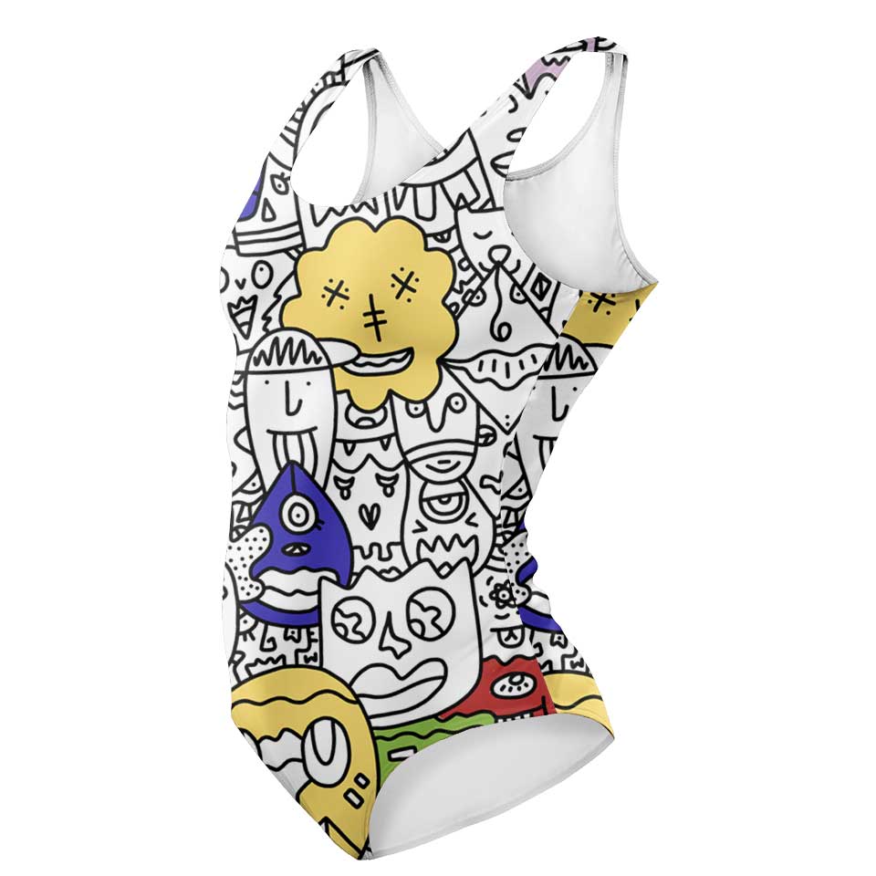 Pretty Done's Doodle Swimsuit