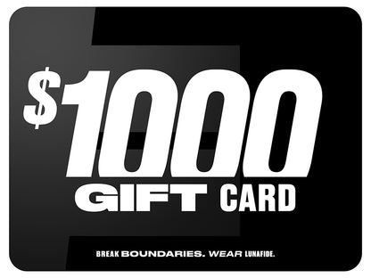 Gift Cards $1000.00 Gift Card
