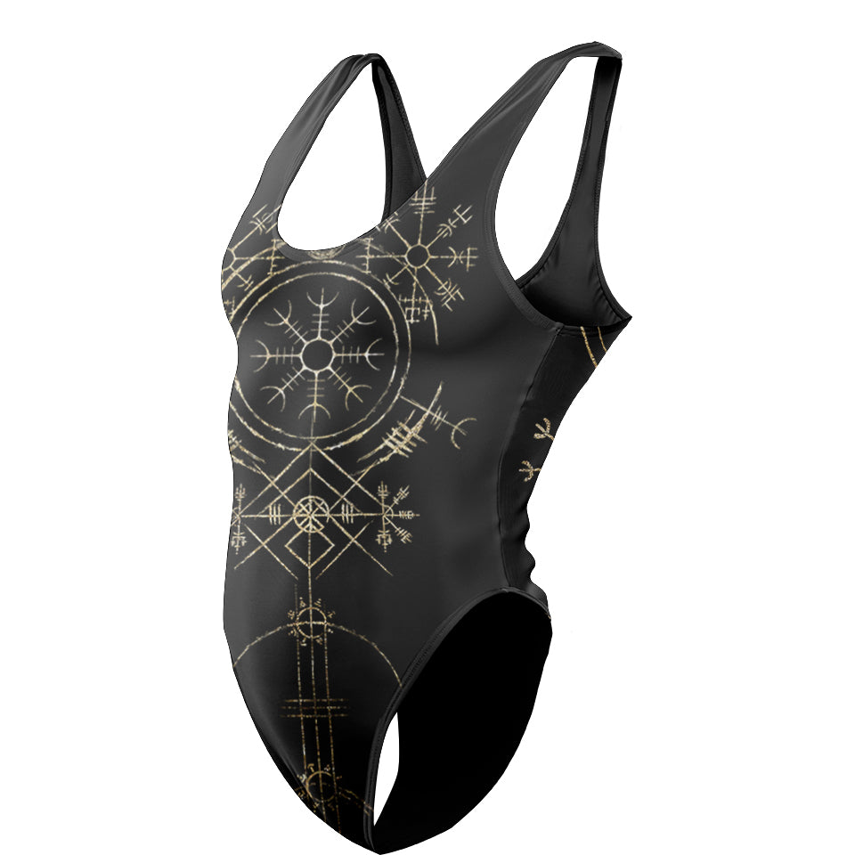 The Stave Swimsuit - Gold