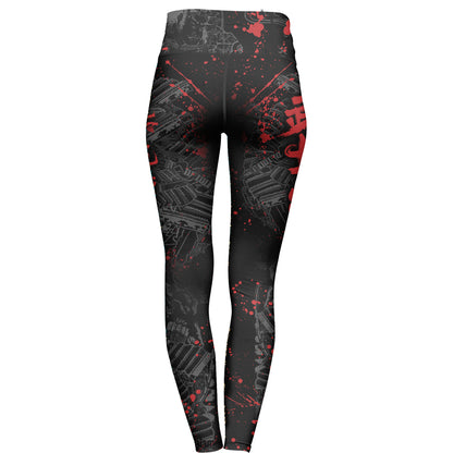 High Waisted Leggings Bushido High Waisted Leggings