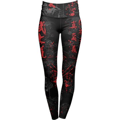 High Waisted Leggings Bushido High Waisted Leggings