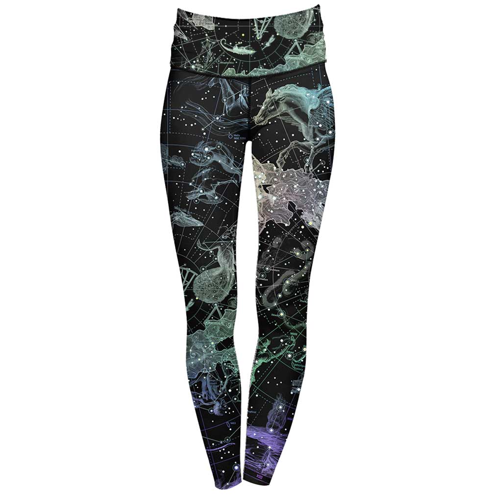 High Waisted Leggings Constellations High Waisted Leggings