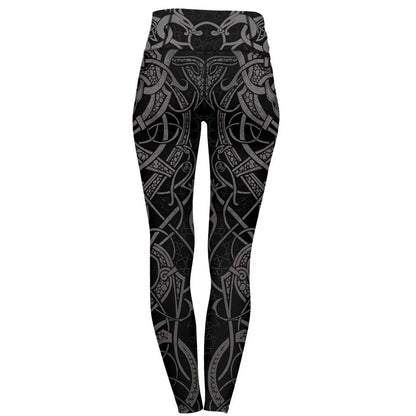 High Waisted Leggings Ghost High Waisted Leggings