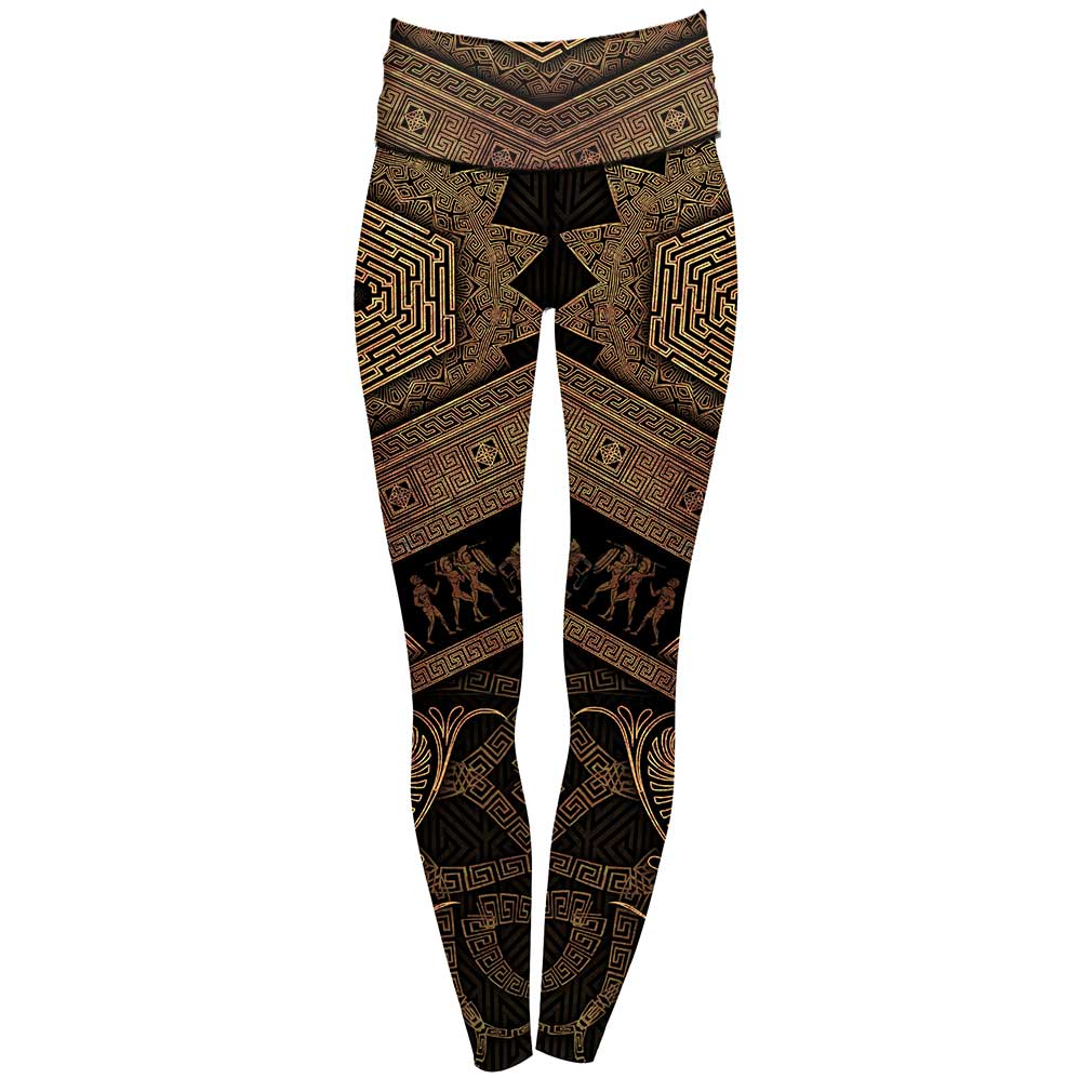 High Waisted Leggings Labyrinth High Waisted Leggings