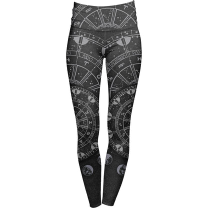 High Waisted Leggings Moon Magic High Waisted Leggings