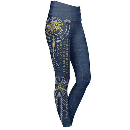 High Waisted Leggings Ogham High Waisted Leggings