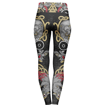 High Waisted Leggings Skoll & Hati High Waisted Leggings