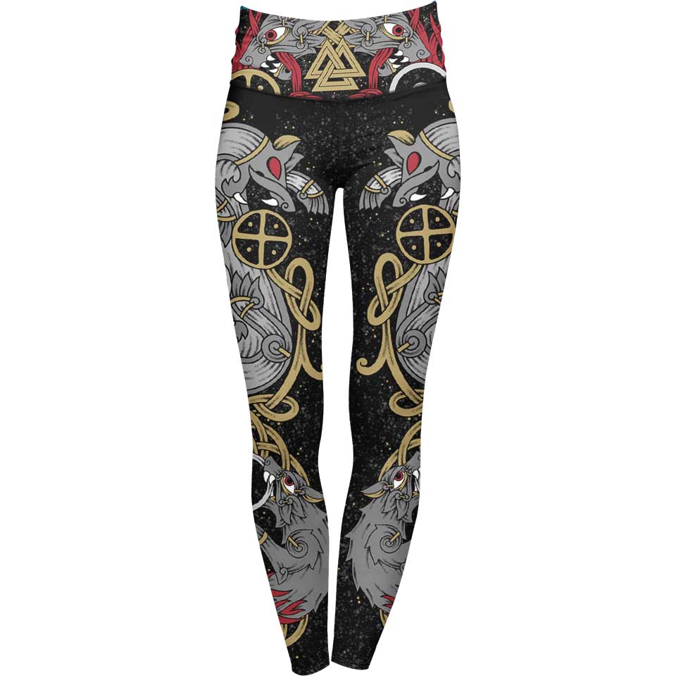 High Waisted Leggings Skoll & Hati High Waisted Leggings