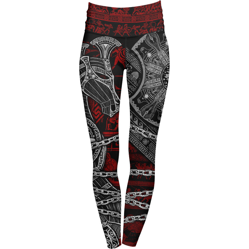 High Waisted Leggings Trojan High Waisted Leggings