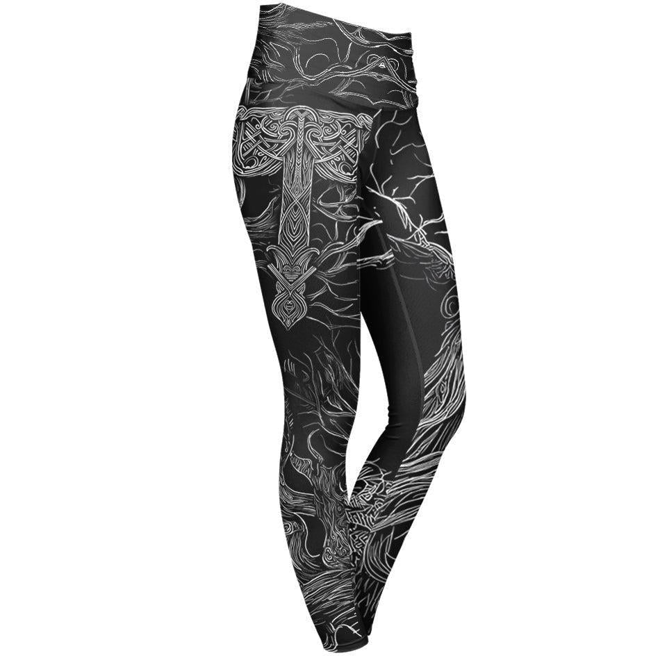 High Waisted Leggings XS Dark Throne High Waisted Leggings 102_YOGA-PANT_XS_THRONE