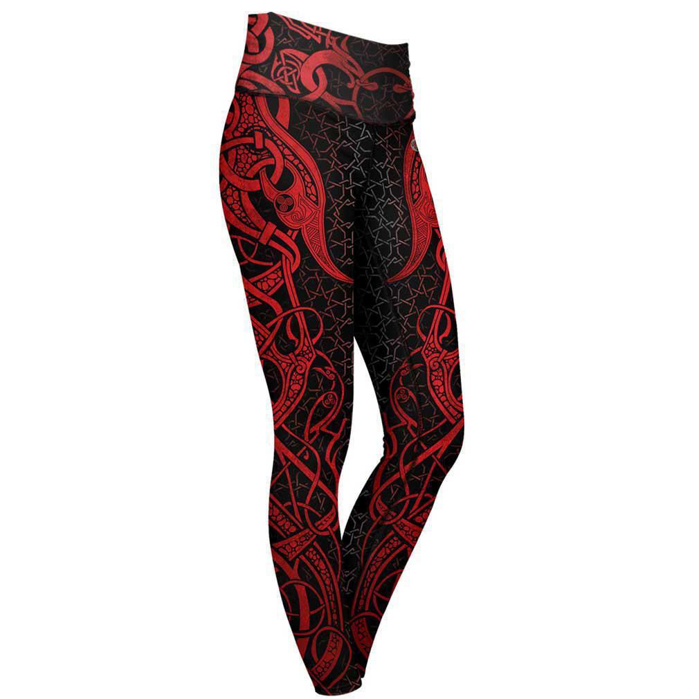 High Waisted Leggings XS Freya High Waisted Leggings 102_YOGA-PANT_XS_FREYA-RED