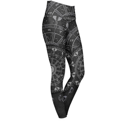 High Waisted Leggings XS Moon Magic High Waisted Leggings 102_YOGA-PANT_XS_MOON