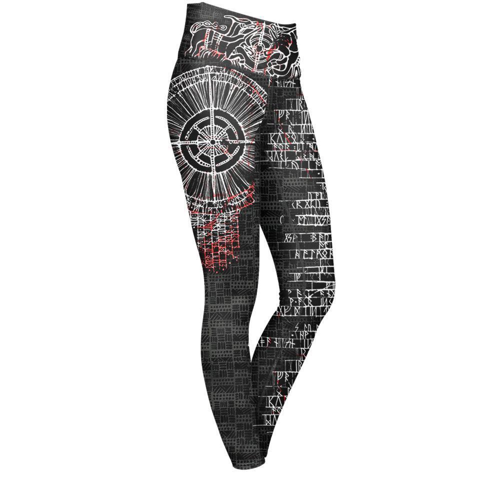 High Waisted Leggings XS Opala High Waisted Leggings - Blood Edition 102_YOGA-PANT_XS_OPALA-RED