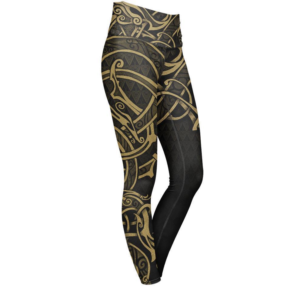 High Waisted Leggings XS Valknut High Waisted Leggings 102_YOGA-PANT_XS_VALKNUT