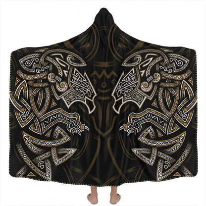 Hooded Blanket Adult-60x80 / Premium Sherpa Griffin Hooded Blanket GRIFFIN_HOODED-BLANKET-60x80-SHERPA