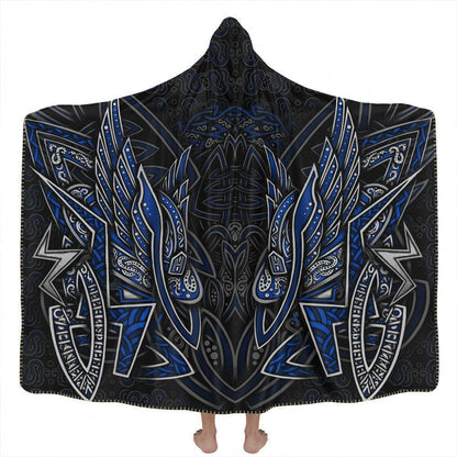 Hooded Blanket Adult-60x80 / Premium Sherpa Hermes Hooded Blanket HERMES_HOODED-BLANKET-60x80-SHERPA