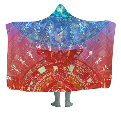 Hooded Blanket Adult-60x80 / Premium Sherpa / Light Alchemy Hooded Blanket ALCHEMY-LIGHT_HOODED-BLANKET-60x80-SHERPA