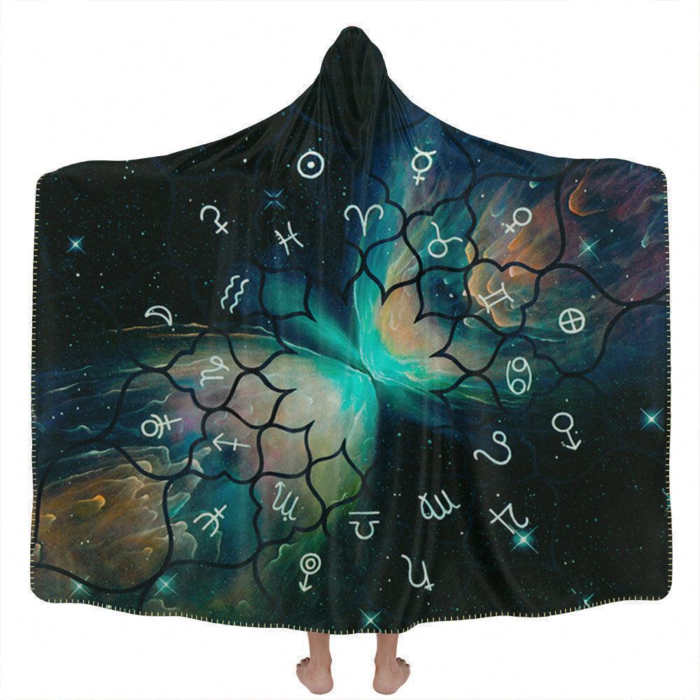Hooded Blanket Adult-60x80 / Premium Sherpa Nebula Hooded Blanket NEBULA_HOODED-BLANKET-60x80-SHERPA