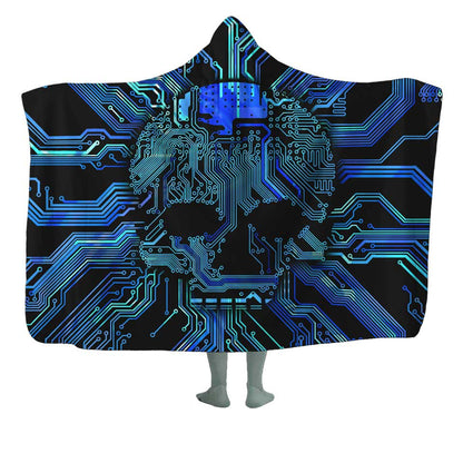 Hooded Blanket Cyber Hooded Blanket