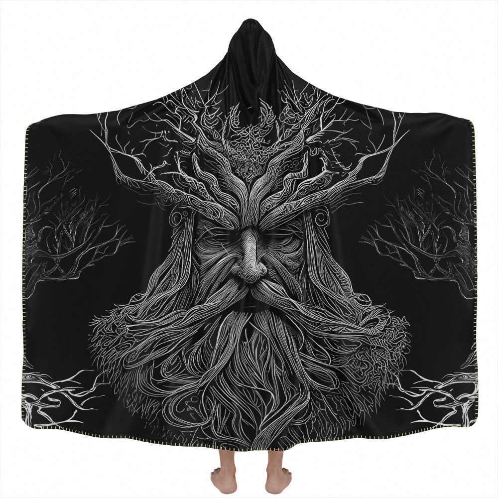 Hooded Blanket Dark Throne Hooded Blanket