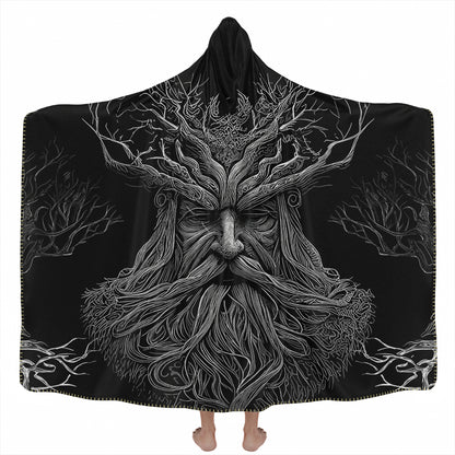 Hooded Blanket Dark Throne Hooded Blanket