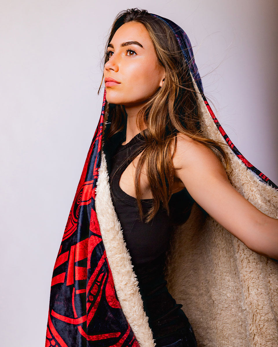 Hooded Blanket Freya Hooded Blanket