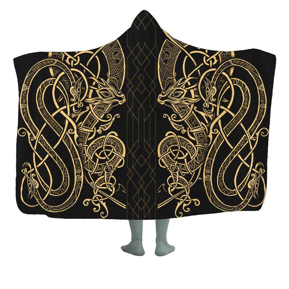 Hooded Blanket Premium Sherpa / Adult 60x80 Loki Hooded Blanket LOKI2_HOODED-BLANKET-60x80-SHERPA
