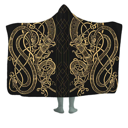 Hooded Blanket Premium Sherpa / Adult 60x80 Loki Hooded Blanket LOKI2_HOODED-BLANKET-60x80-SHERPA