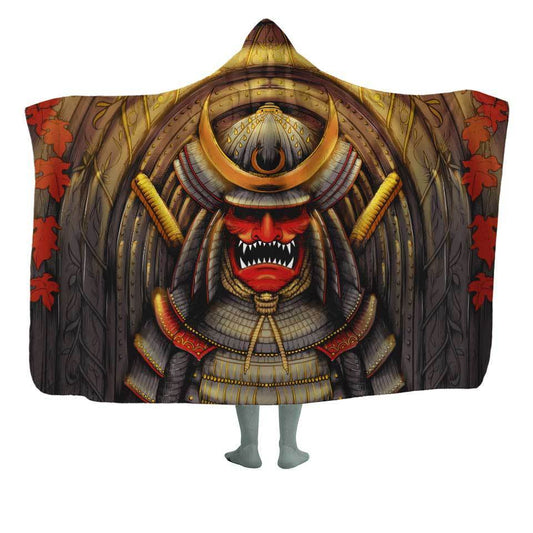Hooded Blanket Samurai Hooded Blanket