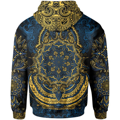 Hoodie Elephant Mandala Pullover Hoodie