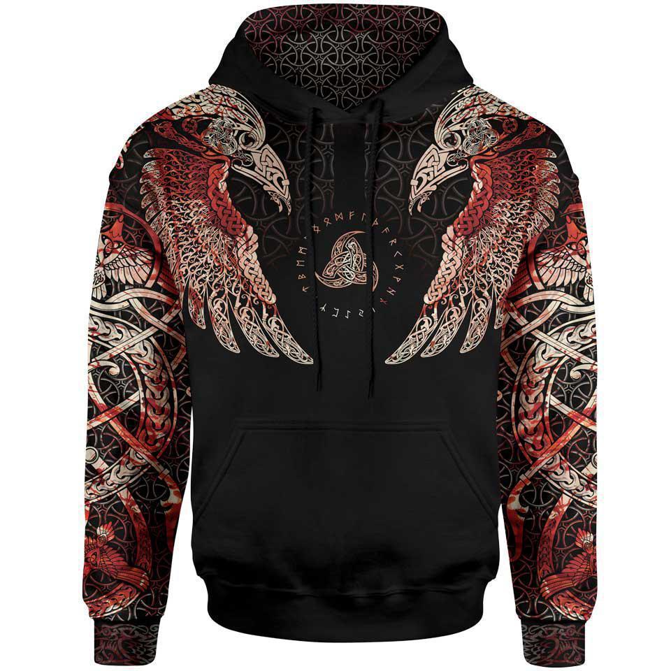 Hoodie Muninn Bloody Pullover Hoodie-Limited