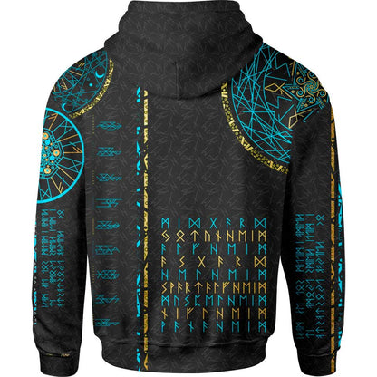 Hoodie Nine Worlds Pullover Hoodie - Night Edition