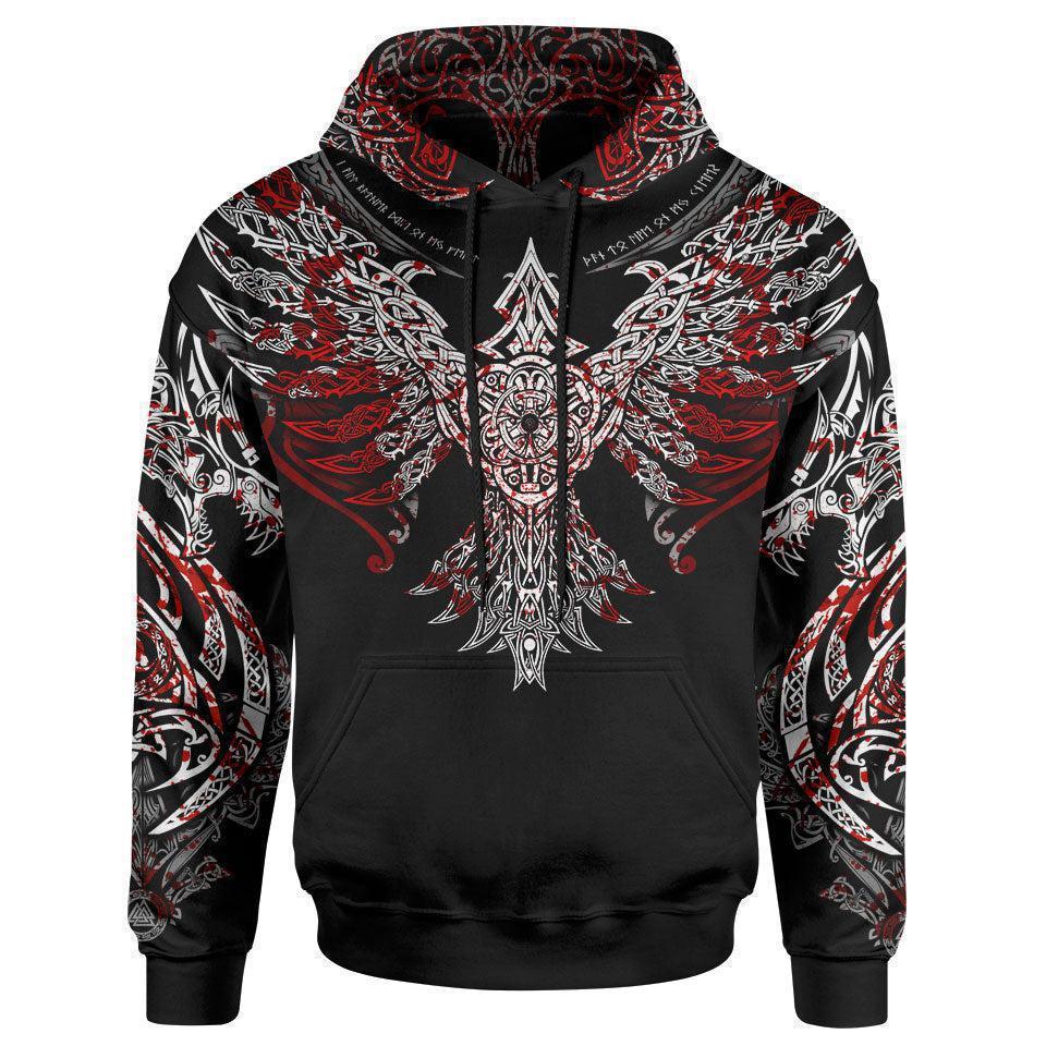Hoodie S Huginn Pullover Hoodie - Limited HUGGIN-BLOODY_HOODIE-3.0_SM