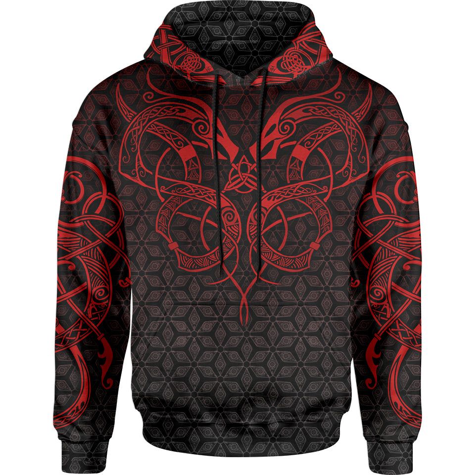 Hoodie S World Serpent Pullover Hoodie - Limited SERPENT-RED_HOODIE-3.0_SM