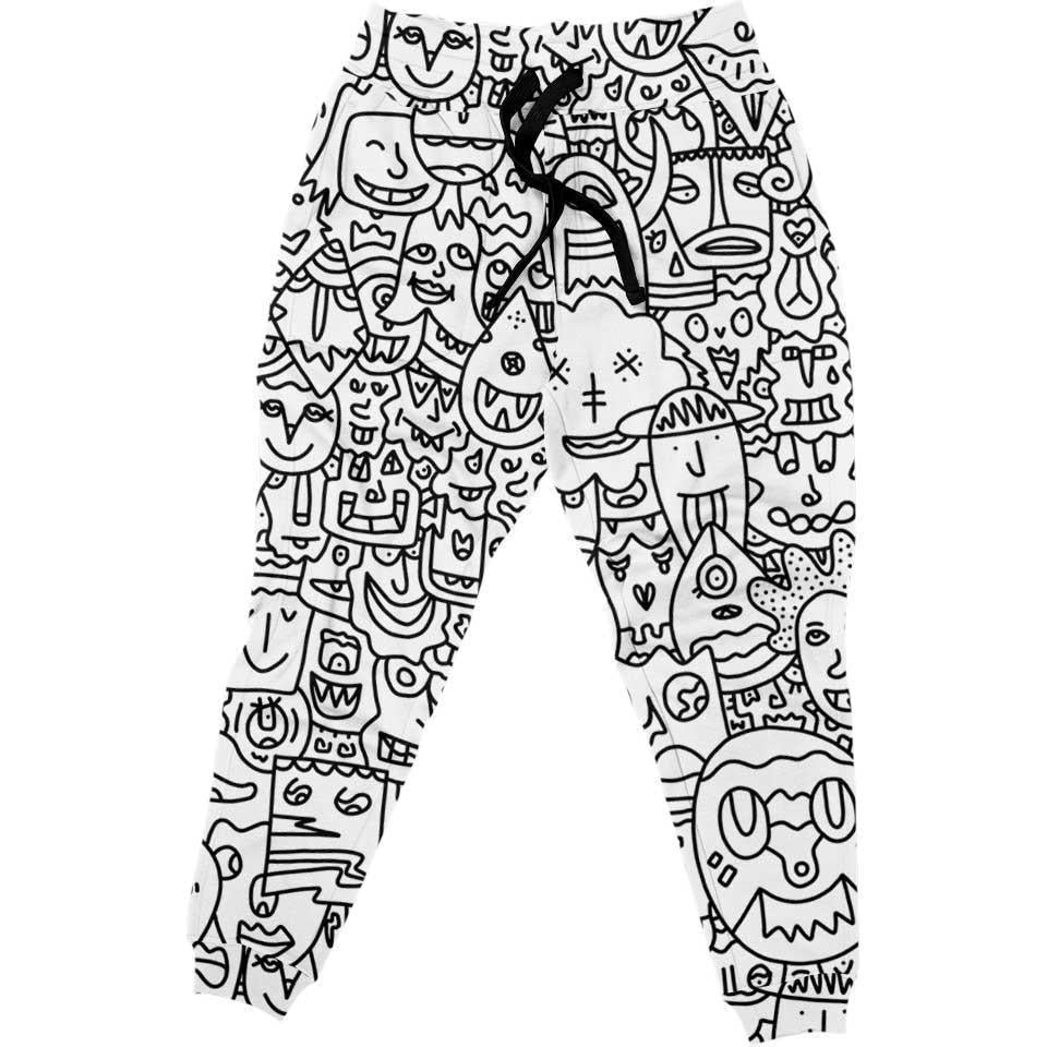 Joggers S / Plain Pretty Done's Doodle Joggers DONE-DOODLE_JOGGER_SM