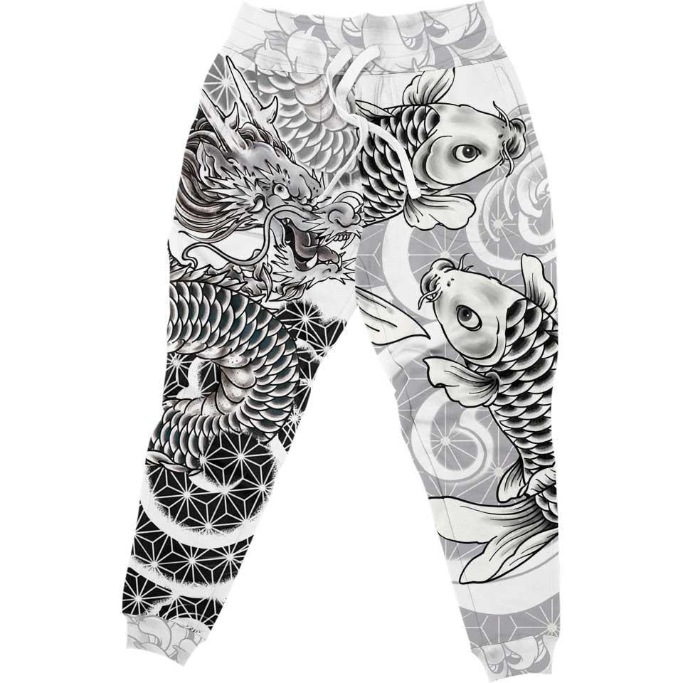 Joggers S Ryu Joggers DRAGON-WHITE_JOGGER_SM