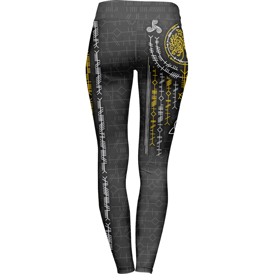 Leggings Ogham Leggings - Black Edition