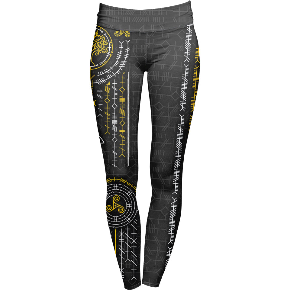 Leggings Ogham Leggings - Black Edition