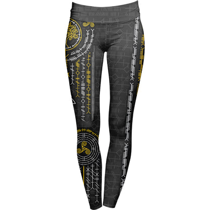 Leggings Ogham Leggings - Black Edition