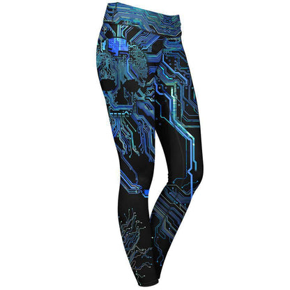 Leggings XS Cyber Leggings CRYPTO_LEGGING-6PAN_XS