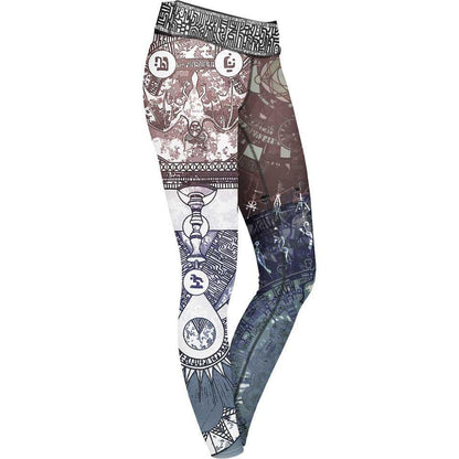 Leggings XS / Dark Alchemy Leggings ALCHEMY-DARK _LEGGING-6PAN_XS