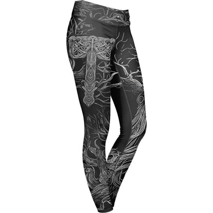 Leggings XS Dark Throne Leggings THRONE_LEGGING-6PAN_XS