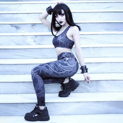 Leggings XS Ghost Leggings FREYA-GRAY_LEGGING-6PAN_XS