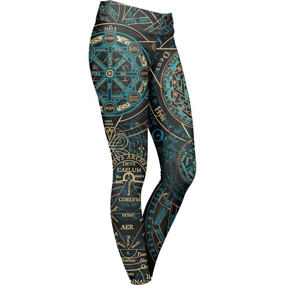 Leggings XS Harmony Leggings - Limited HARMONY-GOLD_LEGGING-6PAN_XS