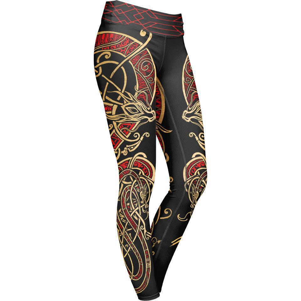 Leggings XS Loki Leggings - Fire Edition LOKI3_LEGGING-6PAN_XS