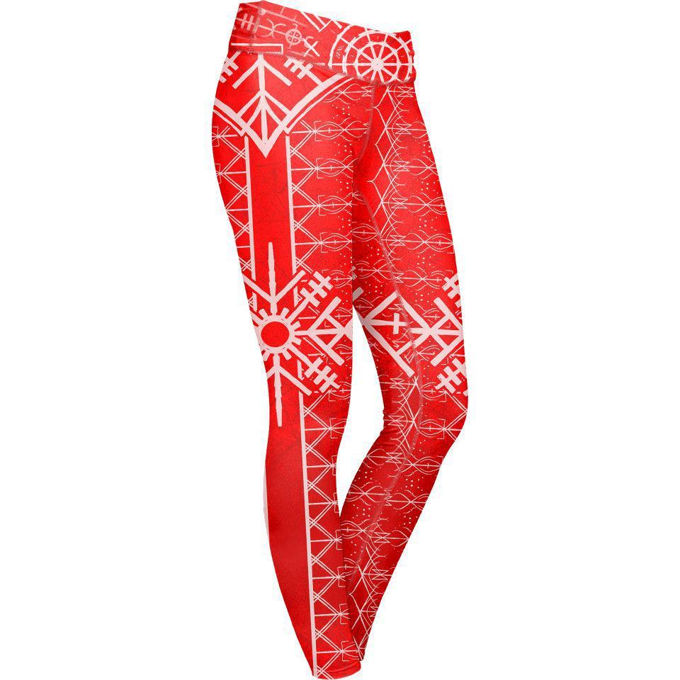 Leggings XS Sol Leggings SOL-RED_LEGGING-6PAN_XS