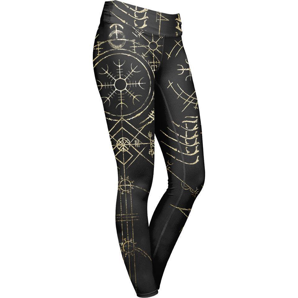 Leggings XS The Stave Leggings - Gold STAVE-GOLD_LEGGING-6PAN_XS